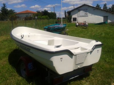 quicksilver 360 + remorque d‘occasion