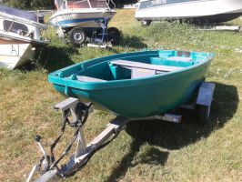 fun yak 2.80 + remorque d‘occasion