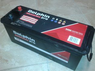 batterie decharge lente 140A dolphin