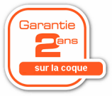 garantie 2 ans sur la coque