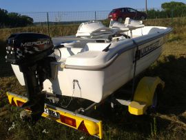 quicksilver 400 + remorque d‘occasion