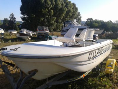 quicksilver 400 + remorque d‘occasion