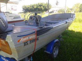 fun yak 4.50 + remorque d‘occasion