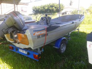 fun yak 4.50 + remorque d‘occasion