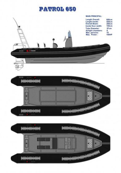 3D tender patrol 6.50