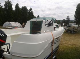 bateau quicksilver 425 cabine occasion